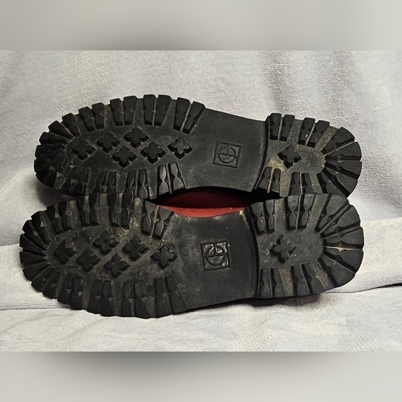 Cole Haan Country Edition Womens Slip On Red Driving Leather Loafers Size 8.5 - Picture 3 of 7